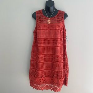 Abercrombie + Fitch, NWT, burnt orange dress